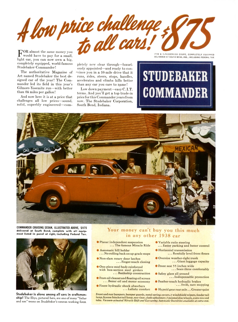 1938 Studebaker 4
